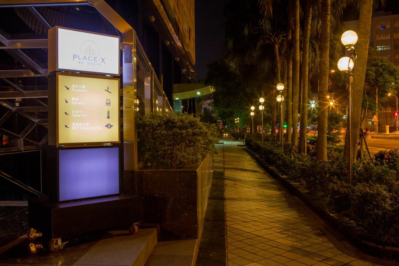 Place‧X Hotel Đài Bắc Ngoại thất bức ảnh