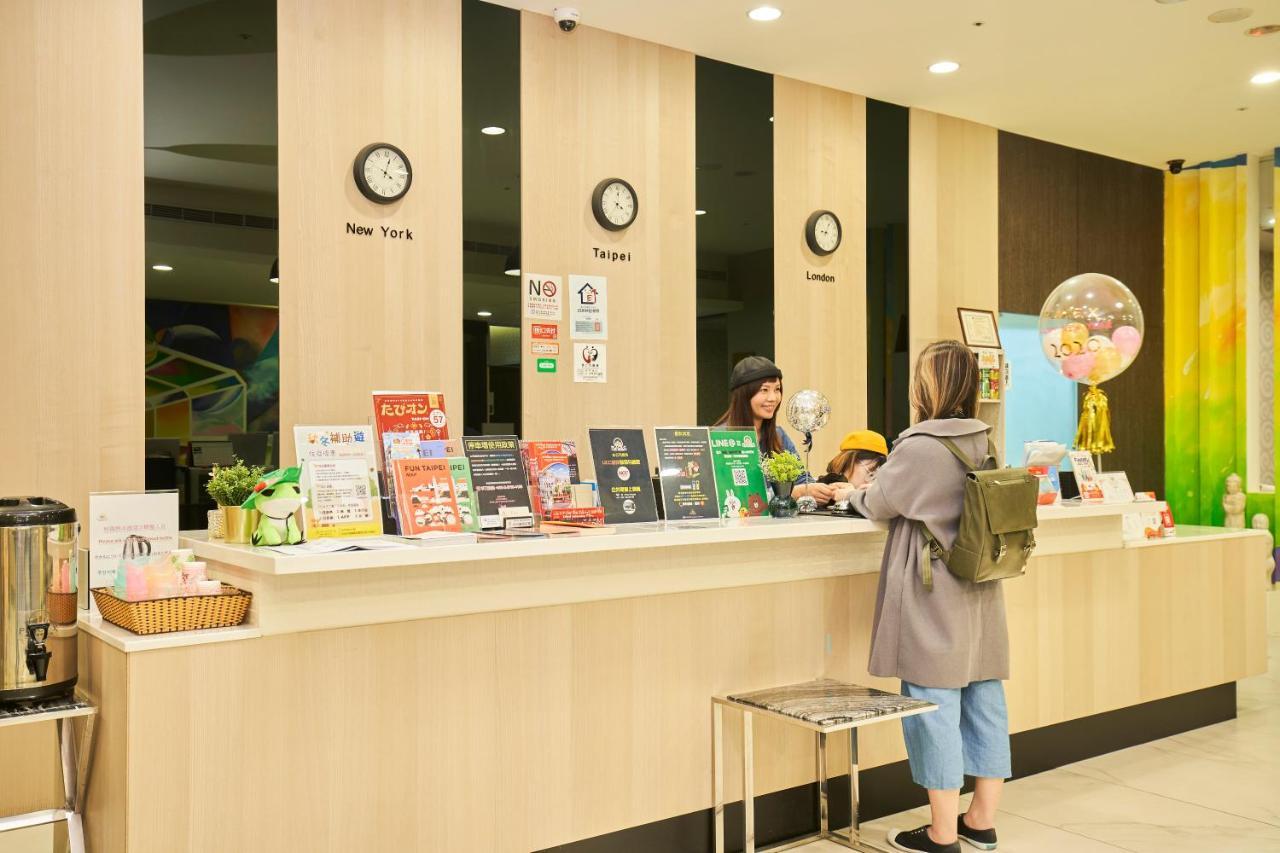 Place‧X Hotel Đài Bắc Ngoại thất bức ảnh